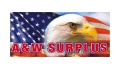 A & W Surplus Auctions Coupons
