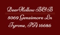 DeerHollow B&B Coupons