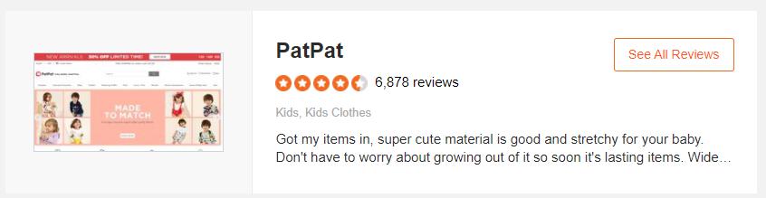 PatPat coupons