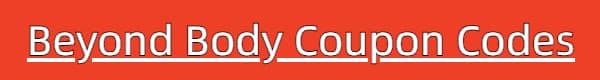 Beyond Body coupons